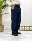 PANTALONE DOPPIA PENCIES FONDO AMPIO