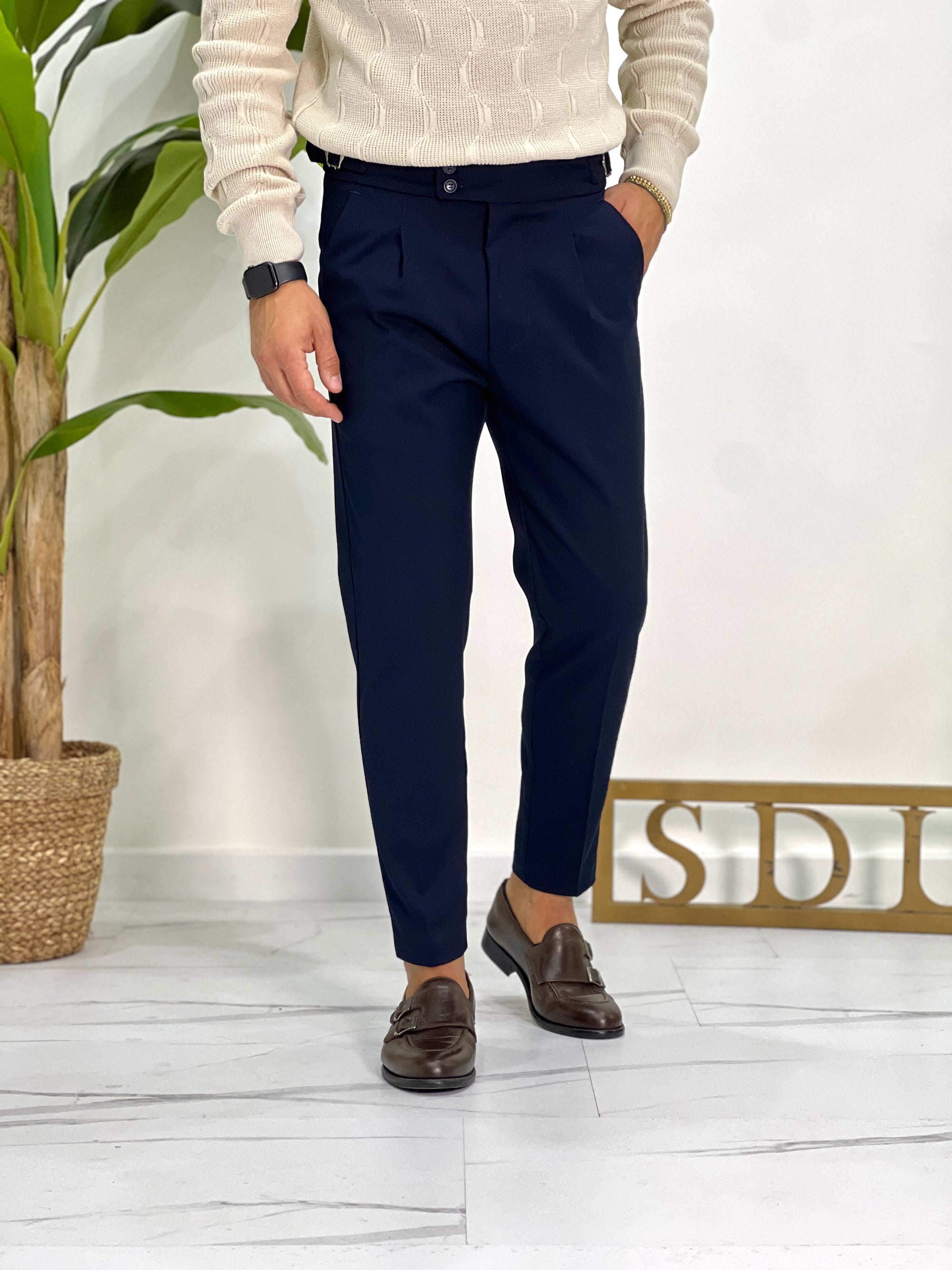 PANTALONE LUIS DOPPIA FIBBIA SDL OUTFIT