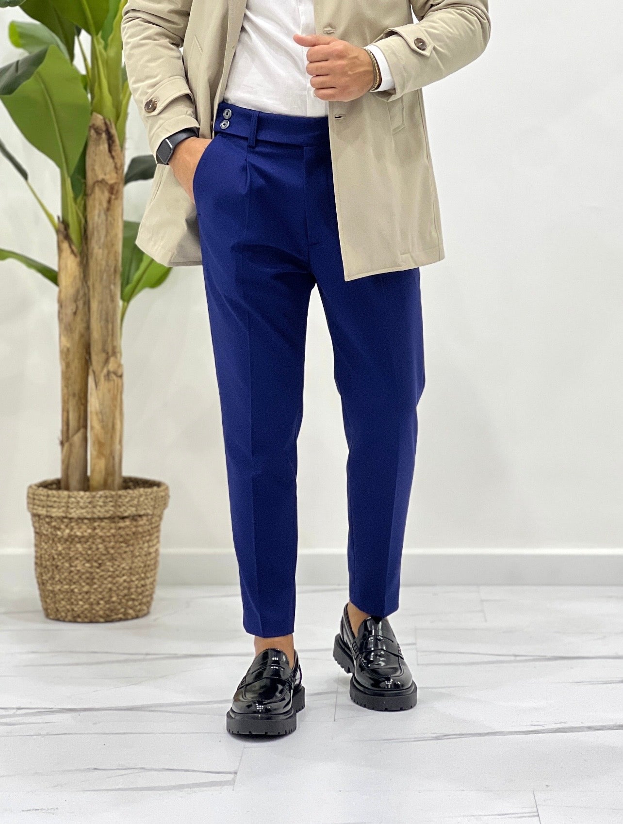 PANTALONE DOPPIO BOTTONE SDL OUTFIT