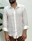 CAMICIA VOILA' IN LINO SDL OUTFIT