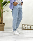 JEANS LOOSE DOPPIO MARMO SDL OUTFIT