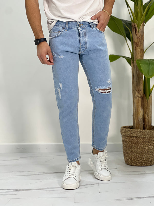 JEANS LOS ANGELES CON ROTTURE SDL OUTFIT