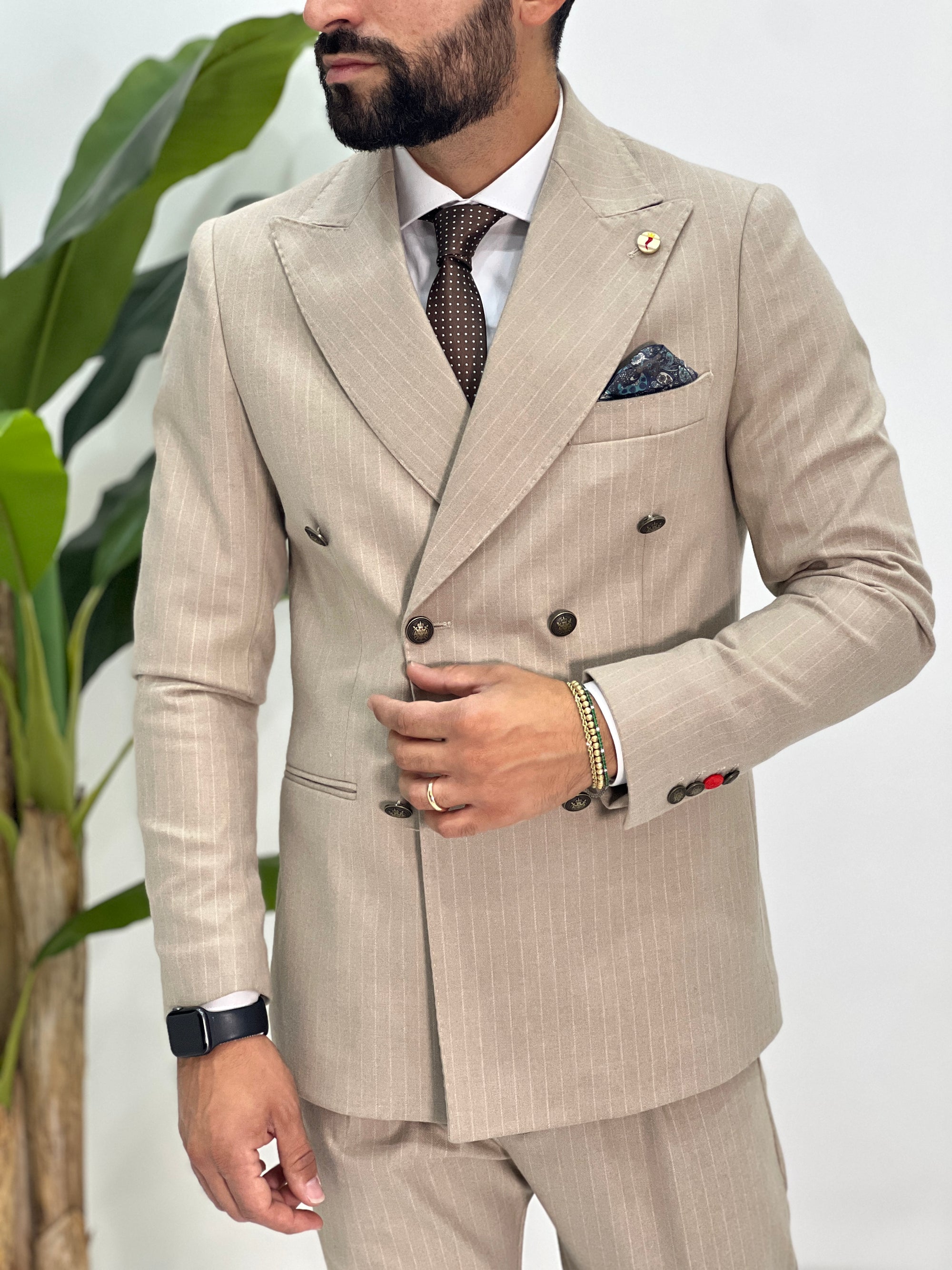 ABITO AUSTRIA DOPPIOPETTO GESSATO SDL OUTFIT