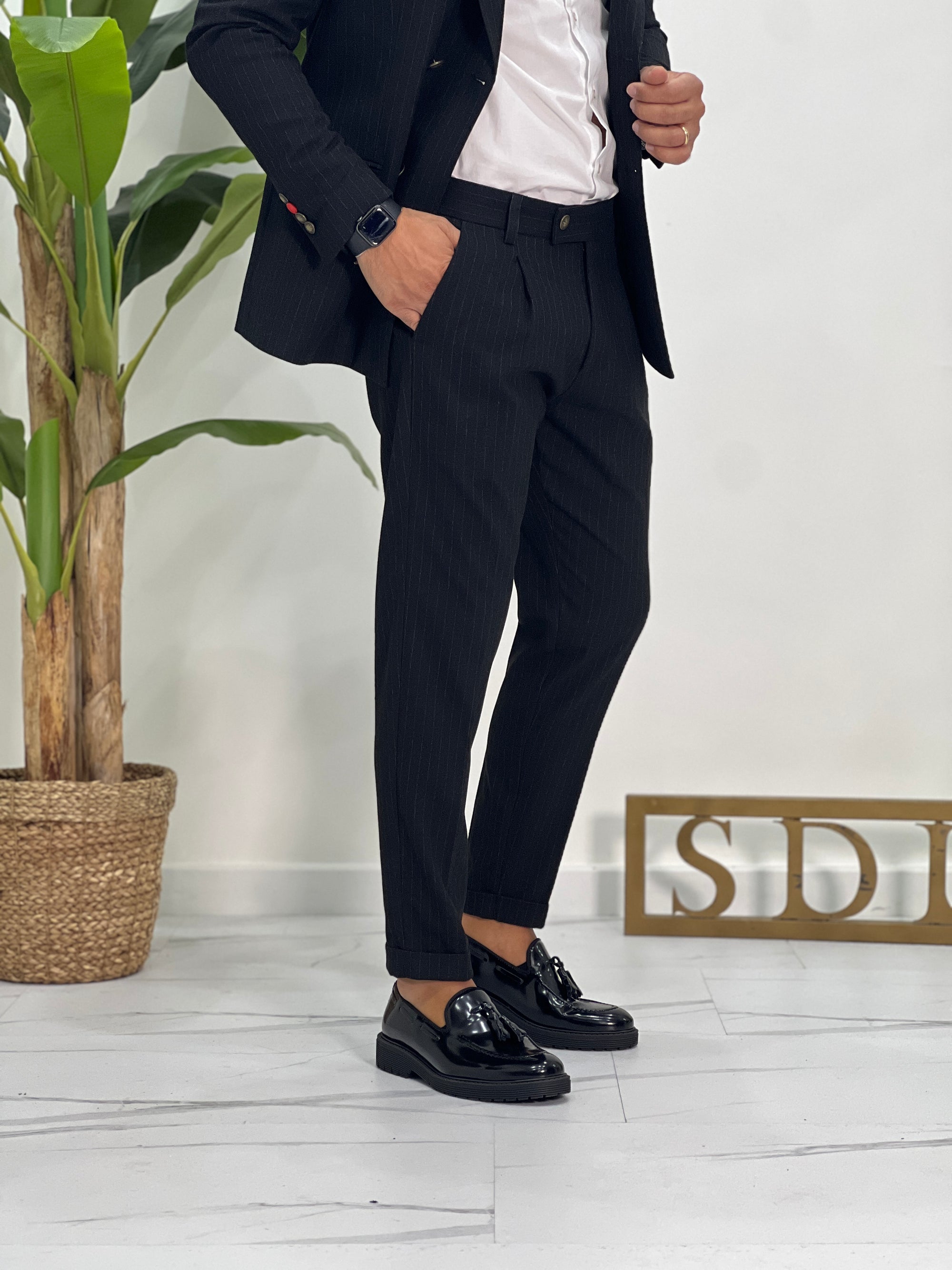 ABITO AUSTRIA DOPPIOPETTO GESSATO SDL OUTFIT