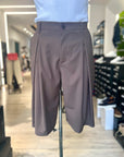 COORDINATO SMANICATO CON BERMUDA
